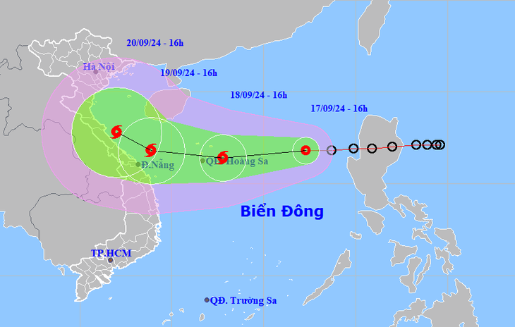 ap-thap-nhiet-doi-bao-so-4-1726568907882665292583 Khả năng cao áp thấp nhiệt đới/bão đi vào khu vực Thanh Hóa - Quảng Ngãi - Ảnh 1.