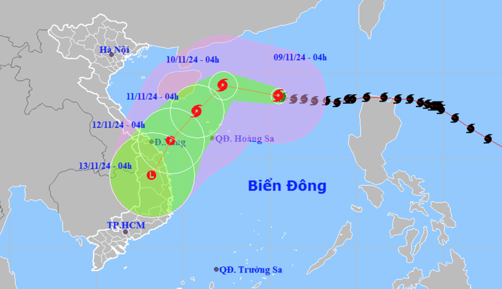 bao-so-7-yinxing-17311065788292084317664 Bão số 7 chưa qua, ngoài khơi Philippines hình thành áp thấp nhiệt đới - Ảnh 1.