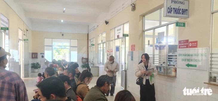 Bác sĩ bệnh viện Lâm Đồng trục lợi bảo hiểm y tế, bị công an mời lên- Ảnh 1. Nơi xảy ra vụ việc - Ảnh: M.V