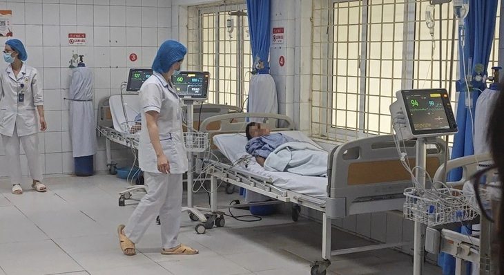 Nạn nhân vụ cháy nhà ở Trung Kính, Hà Nội điều trị tại Bệnh viện Giao thông vận tải ngày 24-5 - Ảnh: D.LIỄU Nạn nhân vụ cháy nhà ở Trung Kính, Hà Nội điều trị tại Bệnh viện Giao thông vận tải ngày 24-5 - Ảnh: D.LIỄU
