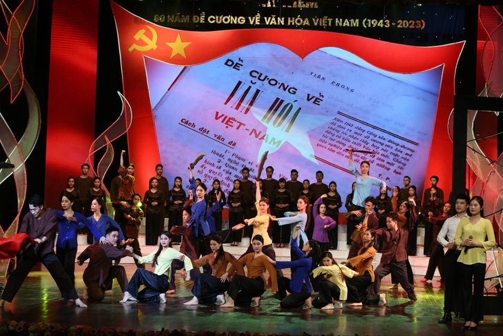 Kỷ niệm 80 năm ra đời Đề cương về Văn hóa Việt Nam vào bình chọn sự kiện văn hóa tiêu biểu năm 2023 - Ảnh: BTC Kỷ niệm 80 năm ra đời Đề cương về văn hóa Việt Nam vào bình chọn sự kiện văn hóa tiêu biểu năm 2023 - Ảnh: BTC